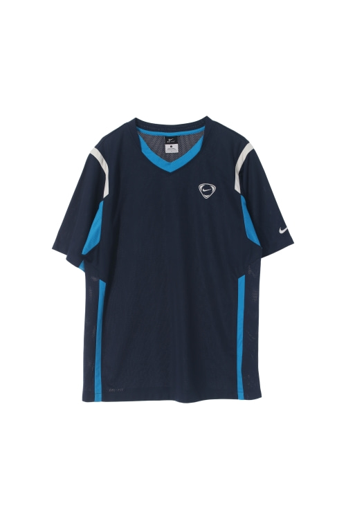 나이키 (Man - L) 폴리 자수 스우시 로고 드라이핏 브이넥 반팔 티셔츠